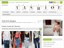 Tablet Screenshot of fashionbashon.com